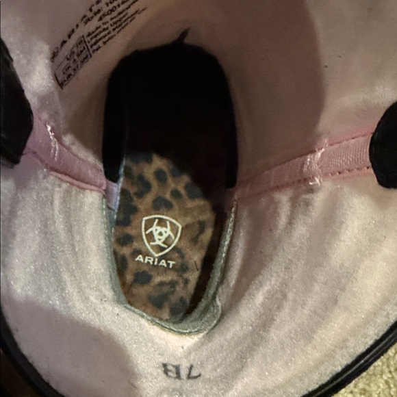 Black Leather Ariat Boots - Picture 7 of 7